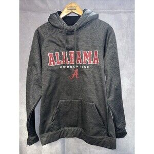 Alabama Crimson Tide Colosseum Hooded Sweatshirt Men’s Large L Grey